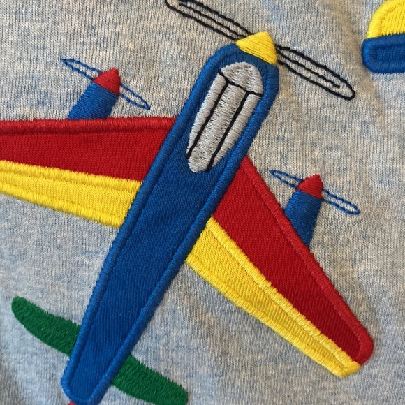 JoJo Maman Bebe T-shirt Airplanes. - Picture 5 of 5